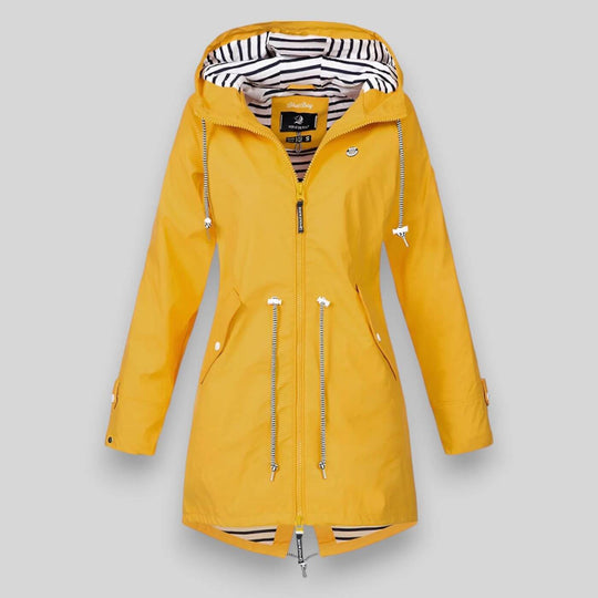R&B | Damen wasserdichte Jacke - stilvolle & funktionale Regenbekleidung