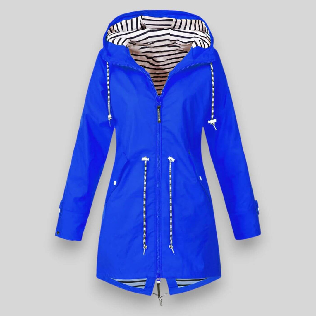 R&B | Damen wasserdichte Jacke - stilvolle & funktionale Regenbekleidung