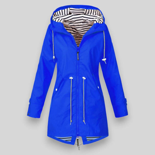 R&B | Damen wasserdichte Jacke - stilvolle & funktionale Regenbekleidung