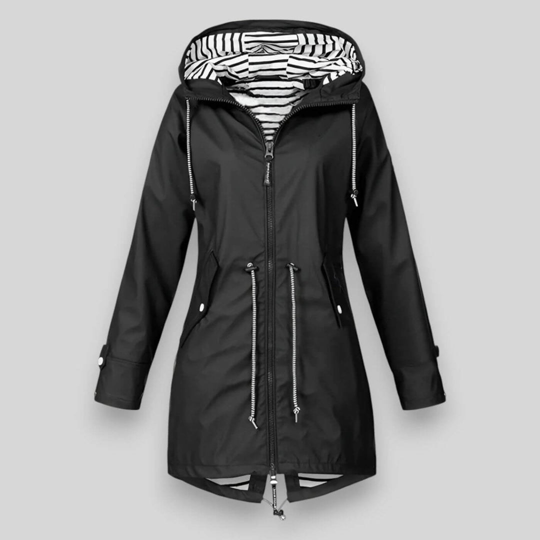 R&B | Damen wasserdichte Jacke - stilvolle & funktionale Regenbekleidung