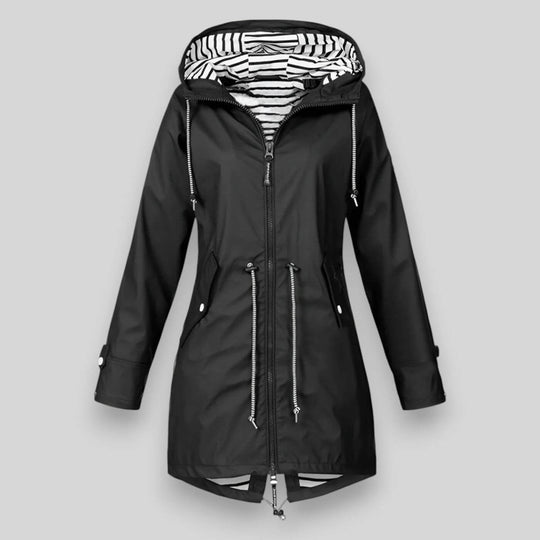 R&B | Damen wasserdichte Jacke - stilvolle & funktionale Regenbekleidung