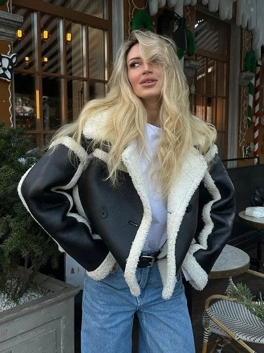 R&B | Damen Übergröße Wintermantel Gemütlich, Stilvoll und Warme Schicht