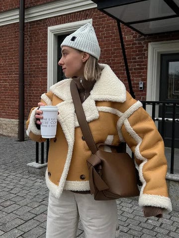 R&B | Damen Übergröße Wintermantel Gemütlich, Stilvoll und Warme Schicht