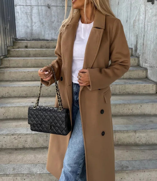 R&B | Schicker Maßgefertigter Mantel für Frauen Warmer und Klassischer Winterlook