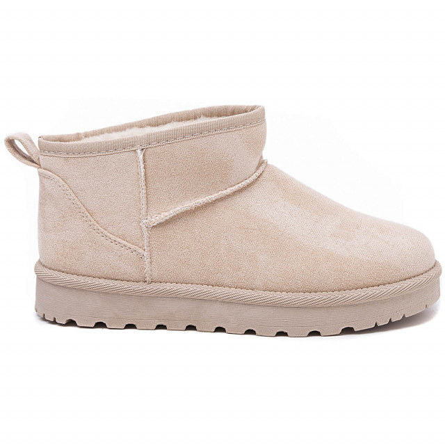 Stiefeletten - Slip-On - Mit Fell gefüttert - Winterstiefel - Damenstiefel R&B