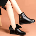 Stiefeletten - Warm - Mit Fell gefüttert - Winterstiefel - Damenstiefel R&B