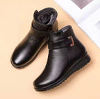 Stiefeletten - Warm - Mit Fell gefüttert - Winterstiefel - Damenstiefel R&B