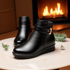 Stiefeletten - Warm - Mit Fell gefüttert - Winterstiefel - Damenstiefel R&B