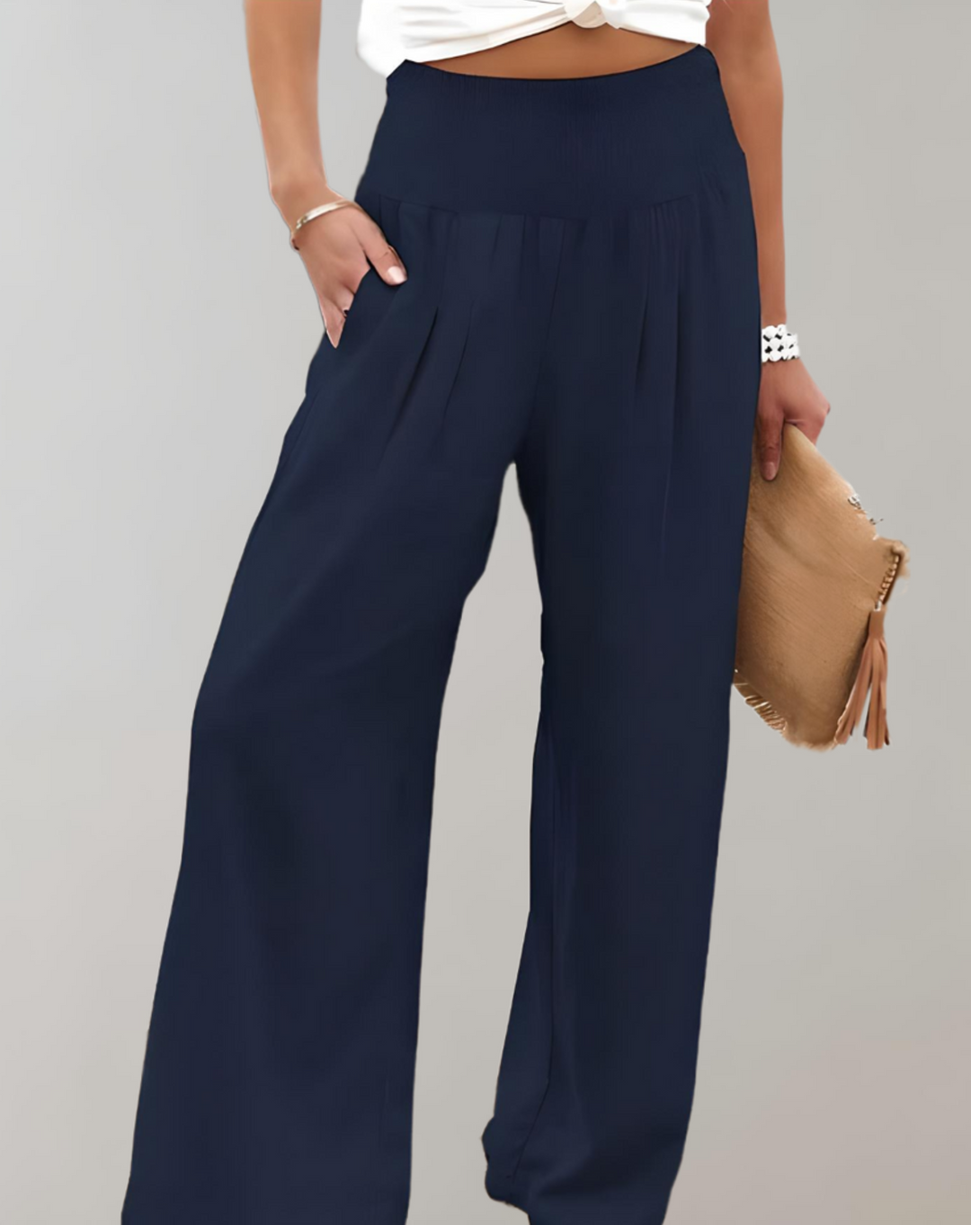 R&B | Hohe Taille Flair-Hose