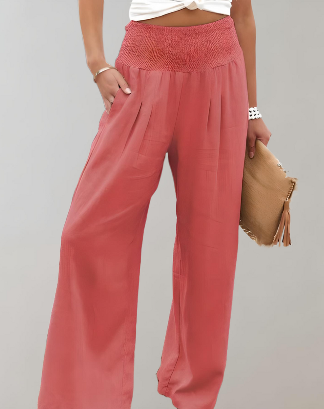 R&B | Hohe Taille Flair-Hose