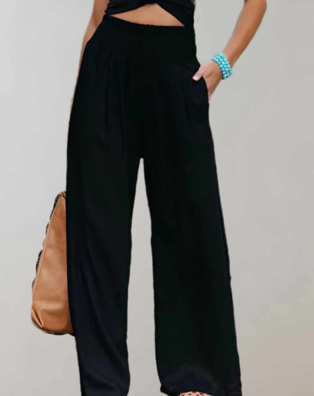 R&B | Hohe Taille Flair-Hose