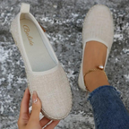Benedita | Espadrilles, flache, leichte Schuhe aus Segeltuch R&B