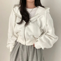 R&B | Übergröße Zipper-Hoodie Für Damen