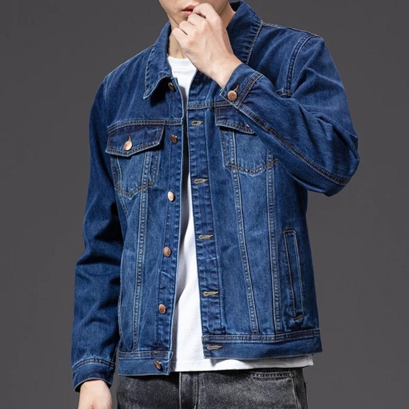 R&B | Ikonische Blaue Jeansjacke mit Alltagskante