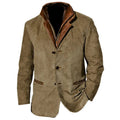R&B | Klassische Weiche Wildlederjacke