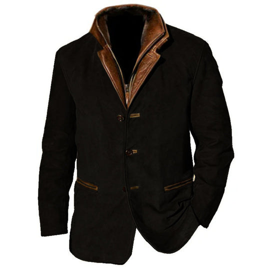 R&B | Klassische Weiche Wildlederjacke