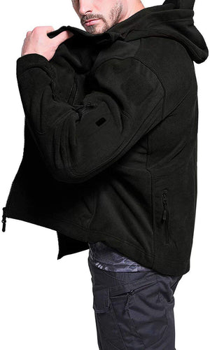 R&B | Bequeme winddichte Fleecejacke für Männer bei kaltem Wetter