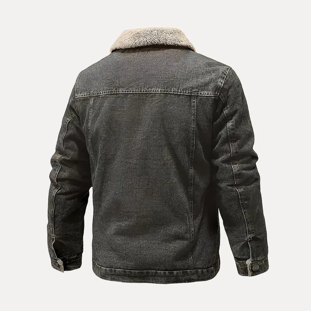 R&B | Vintage Denim Mantel