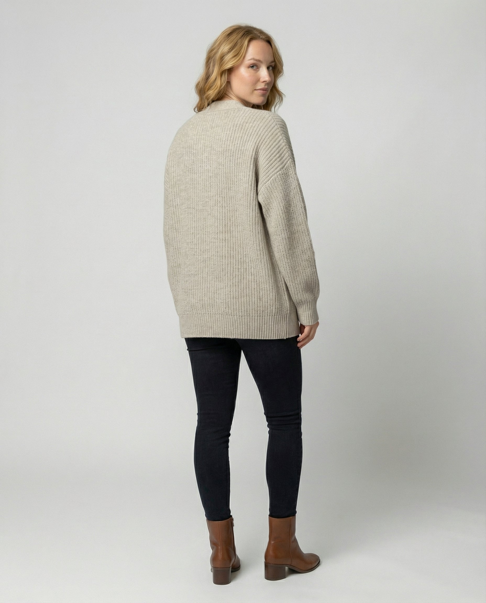 Stilvolle Elegante Strickjacke | R&B