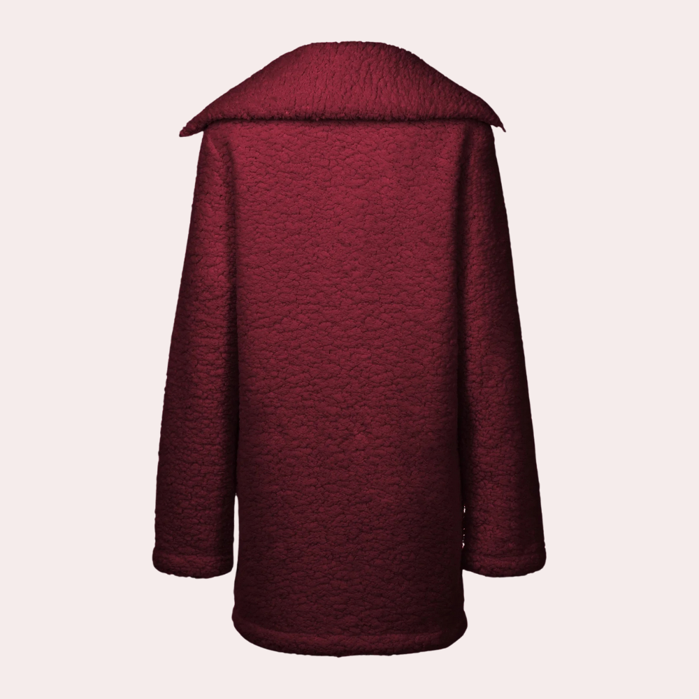 R&B | Leichte Plüschjacke für Damen im Winter