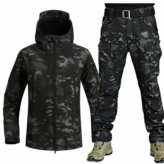 R&B | Militärjacke und Hose Set