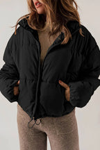 R&B | Damen-Winterjacke mit Kapuze