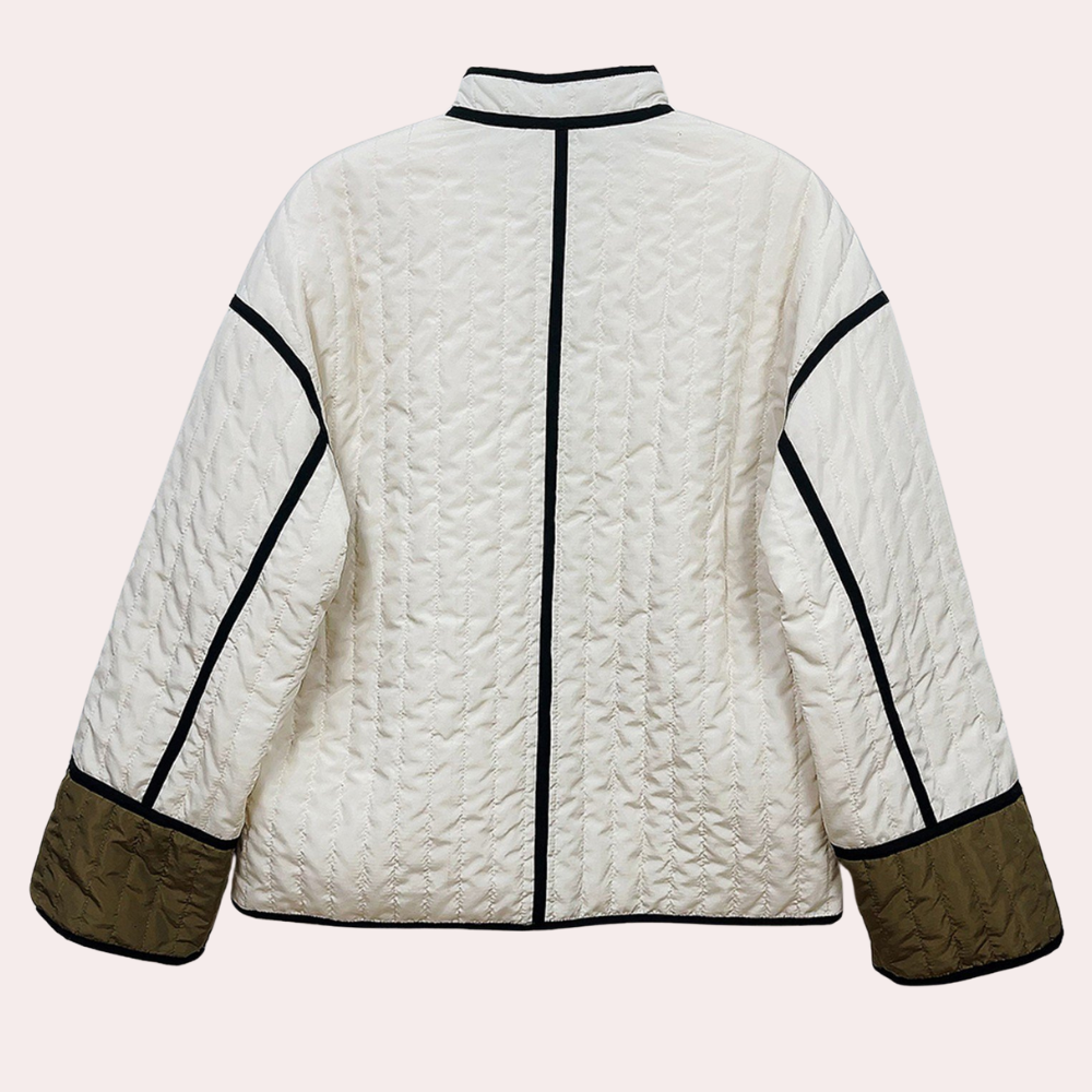 R&B | Elegante Texturierte Herbstjacke für Damen
