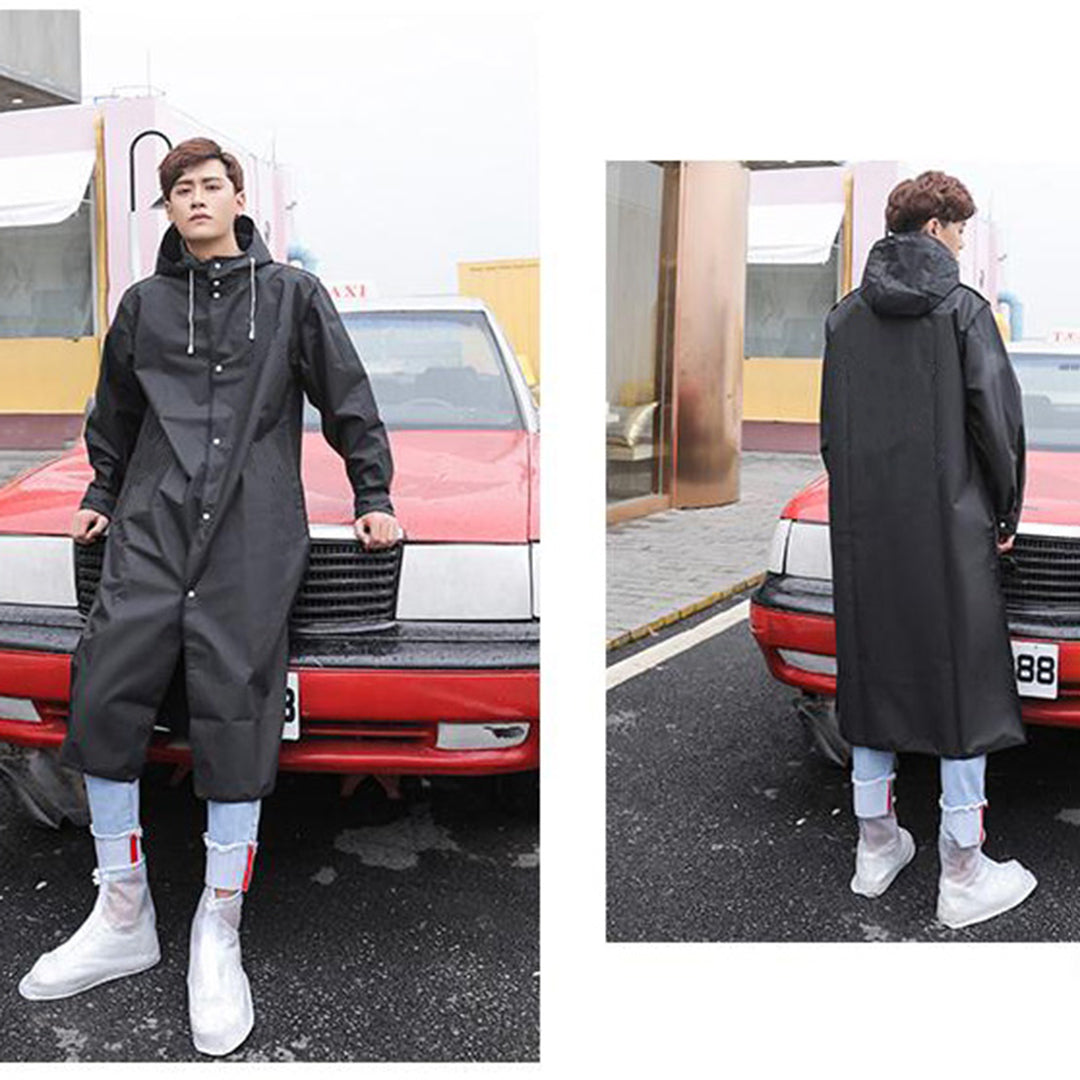 R&B | Herren Regenjacke mit Kapuze