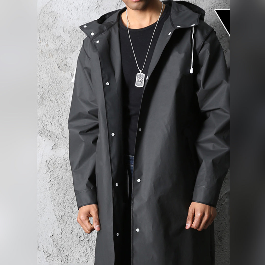 R&B | Herren Regenjacke mit Kapuze