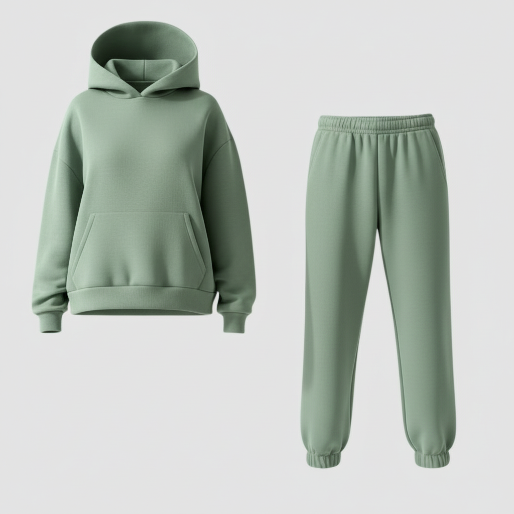 Jogging Set Damen Komfort Weiches Set Loungewear | R&B