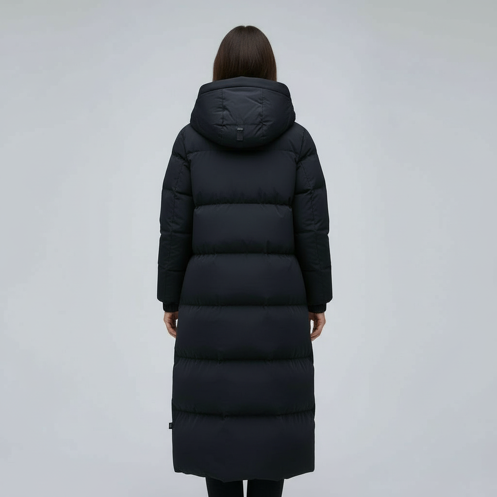 Winddichte Lange Winterjacke Damen | R&B