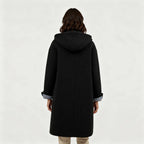Eleganter Wintermantel Damen Komfort Langer Mantel Fleece | R&B