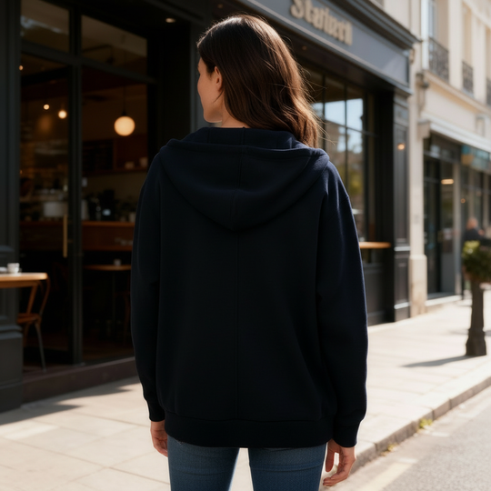 R&B | Moderne Damenjacke mit Kapuze für Stil und Komfort