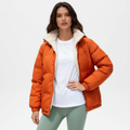 Warme Damen Steppwinterjacke