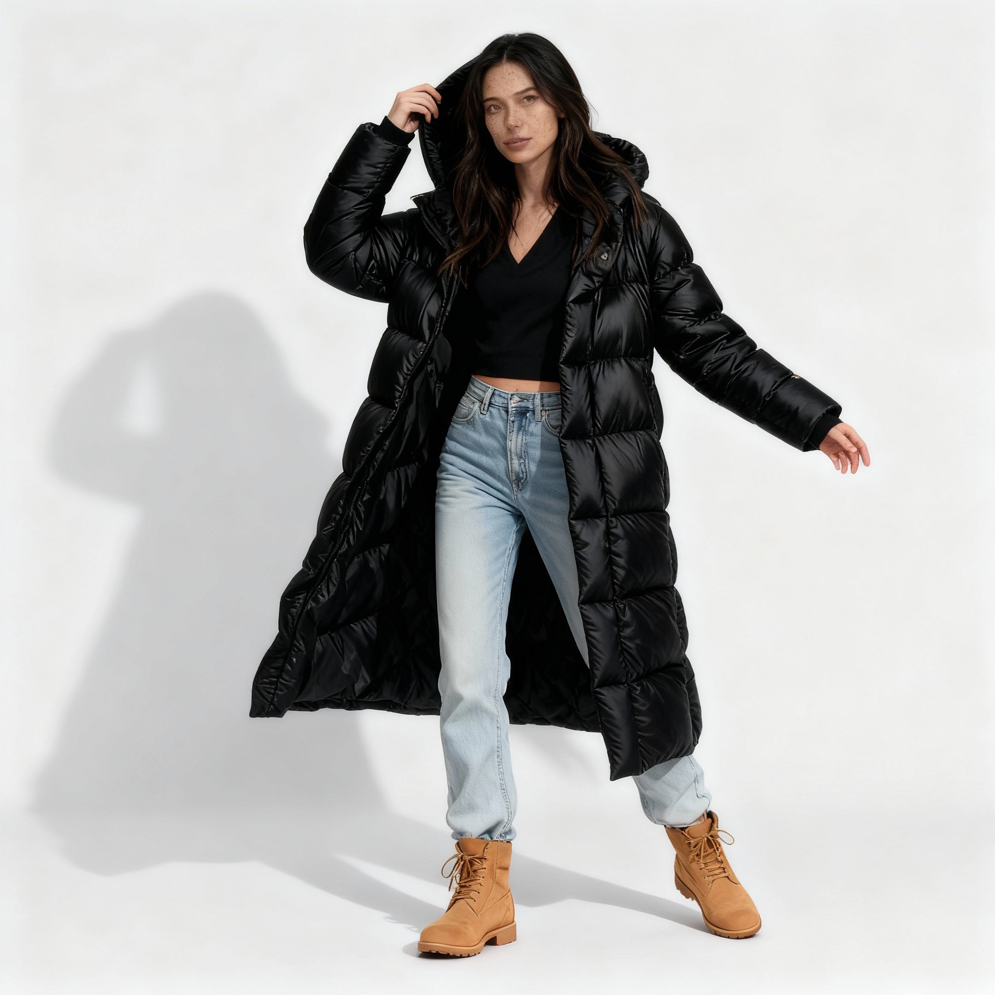 Warme Wasserdichte Damen Winterjacke