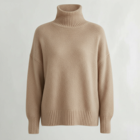 Rollkragenpullover Damen Komfort | R&B