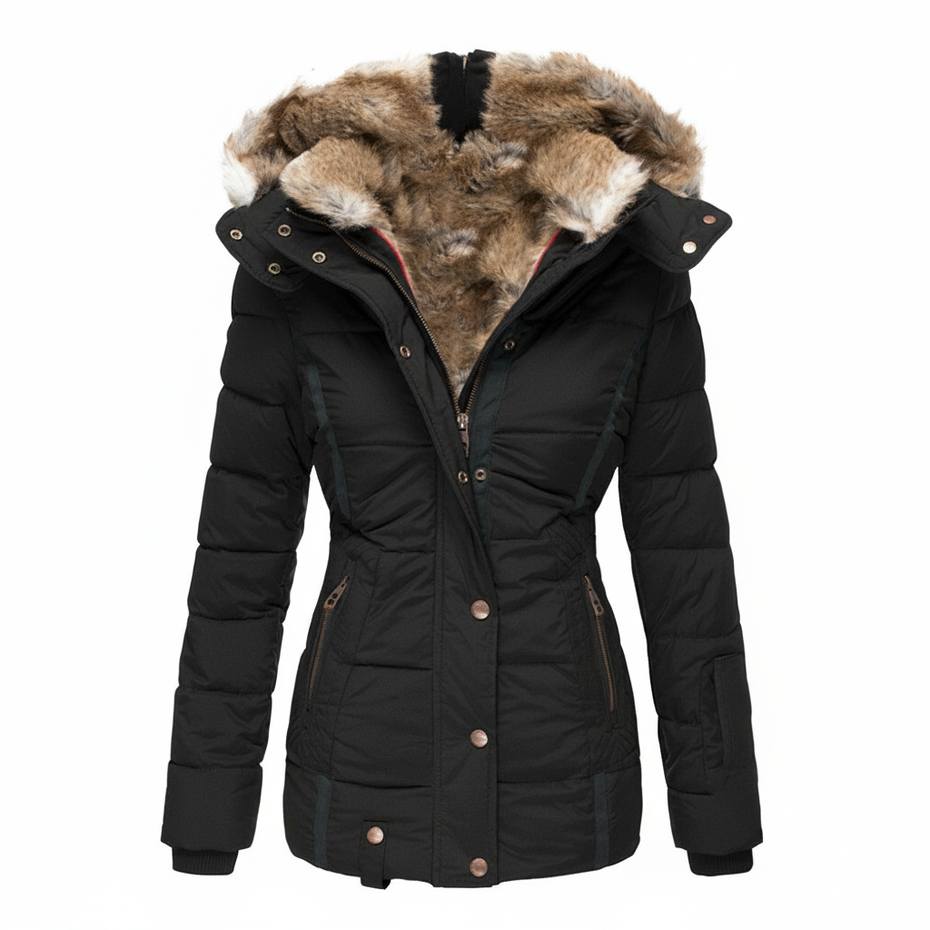 Warme Gefütterte Winterjacke Damen | R&B