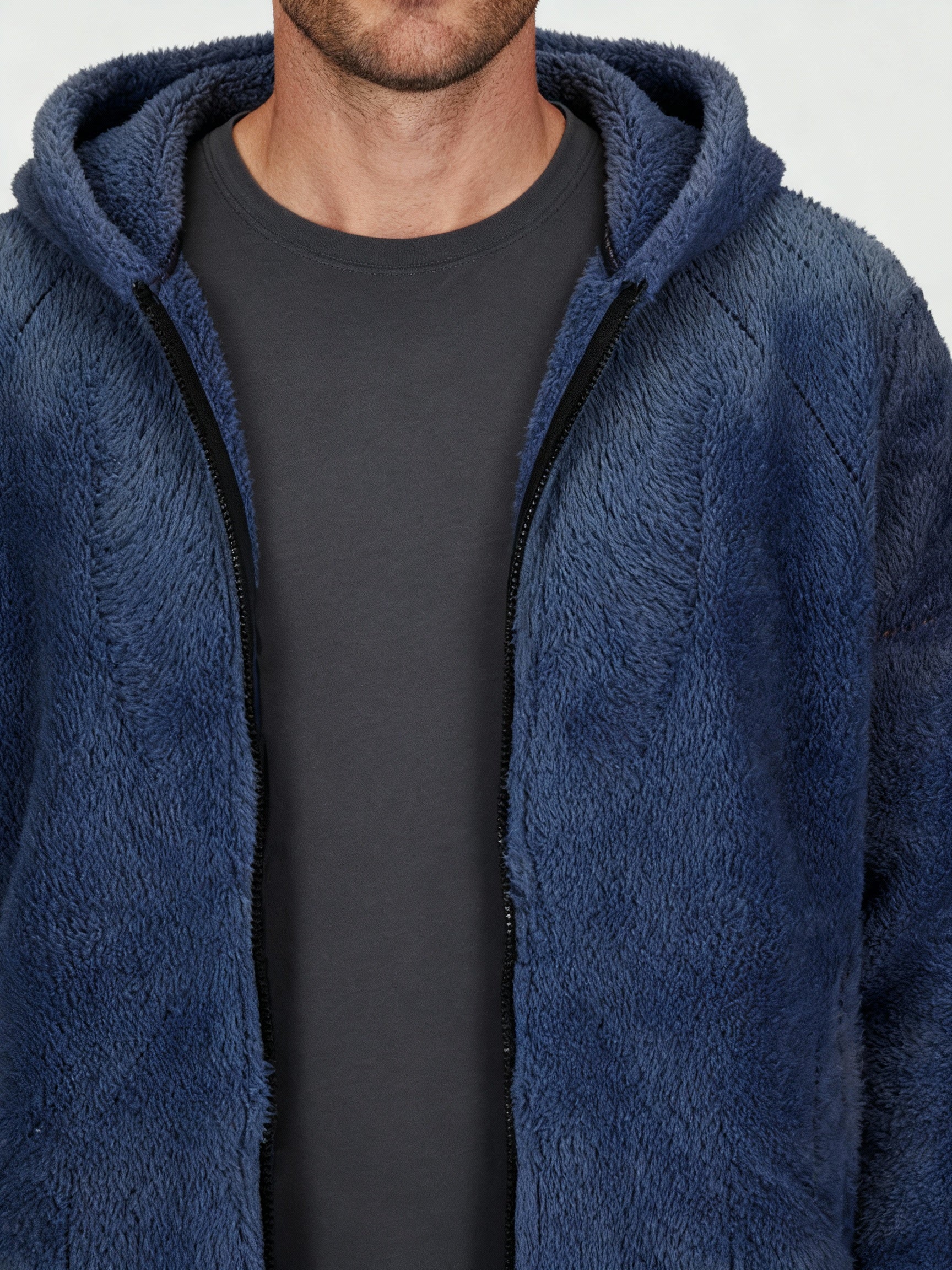 Schwere Fleece Winterjacke | R&B