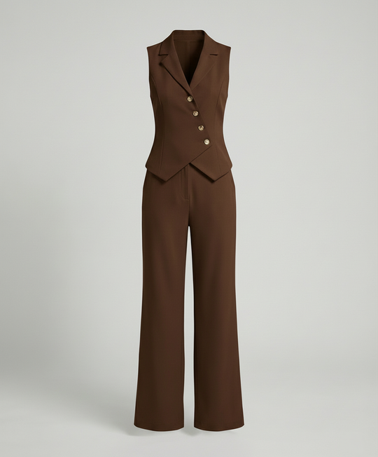 R&B | Elegantes Jumpsuit Satz für Jeden Anlass Damen Anzug