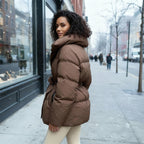 Elegante Taillierte Damen Stehkragenjacke Kurz