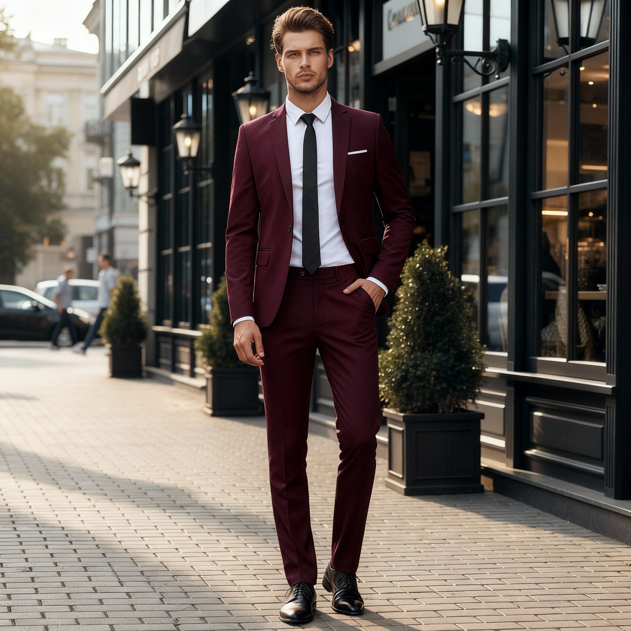 R&B | Herren Business Anzug 2-teilig | Sakko & Hose
