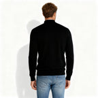 V-Ausschnitt Zipper Pullover