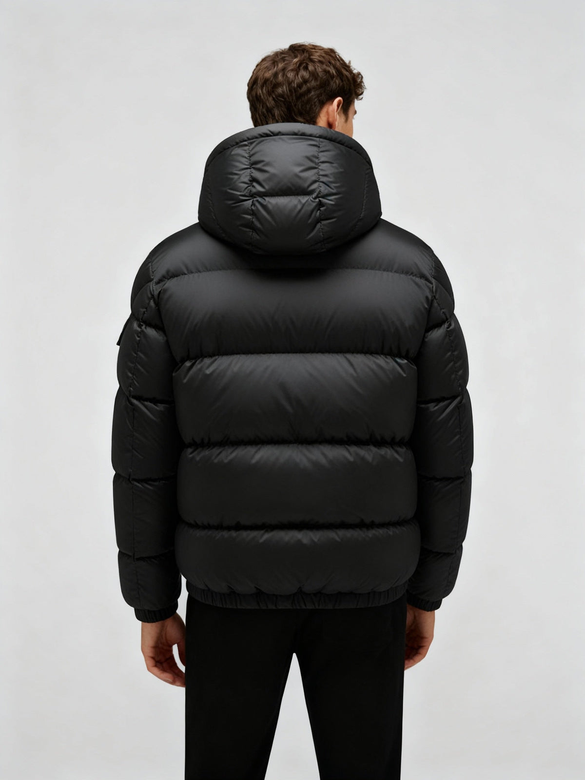 Herren Pufferjacke aus Entenfedern mit Wärme & Kapuze | Redlich & Becker