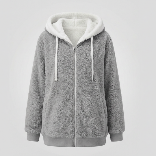 Übergroße Teddyjacke Damen | R&B