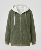 Übergroße Teddyjacke Damen | R&B