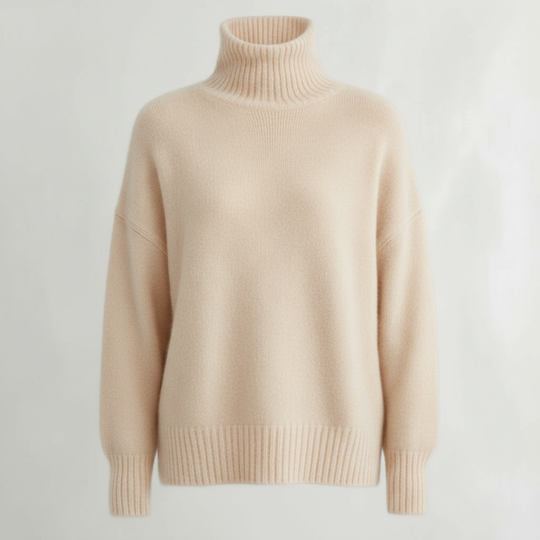 Rollkragenpullover Damen Komfort | R&B