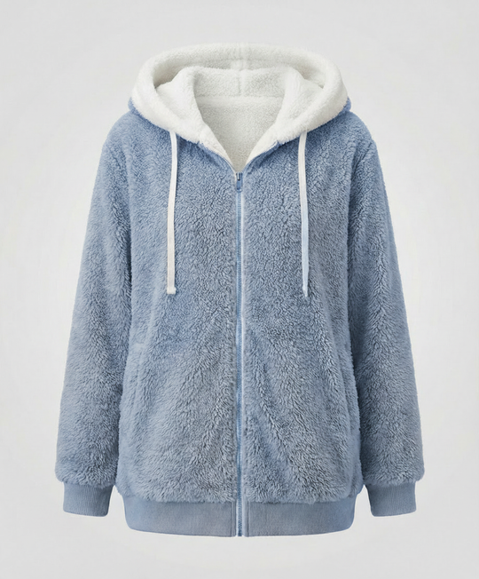 Übergroße Teddyjacke Damen | R&B