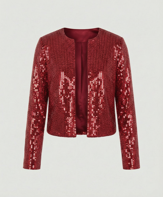 Damen Strickjacke mit Glitzereffekt – R&B