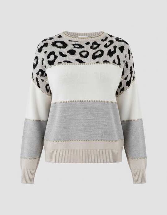 Trendiger Damen Pullover Druck | R&B