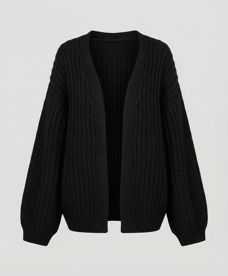 Bequeme Strickjacke Damen Langarm | R&B